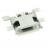 USB 2.0 Connector A TYPE2, Micro A TYPE, Silver  (DATM) 31292